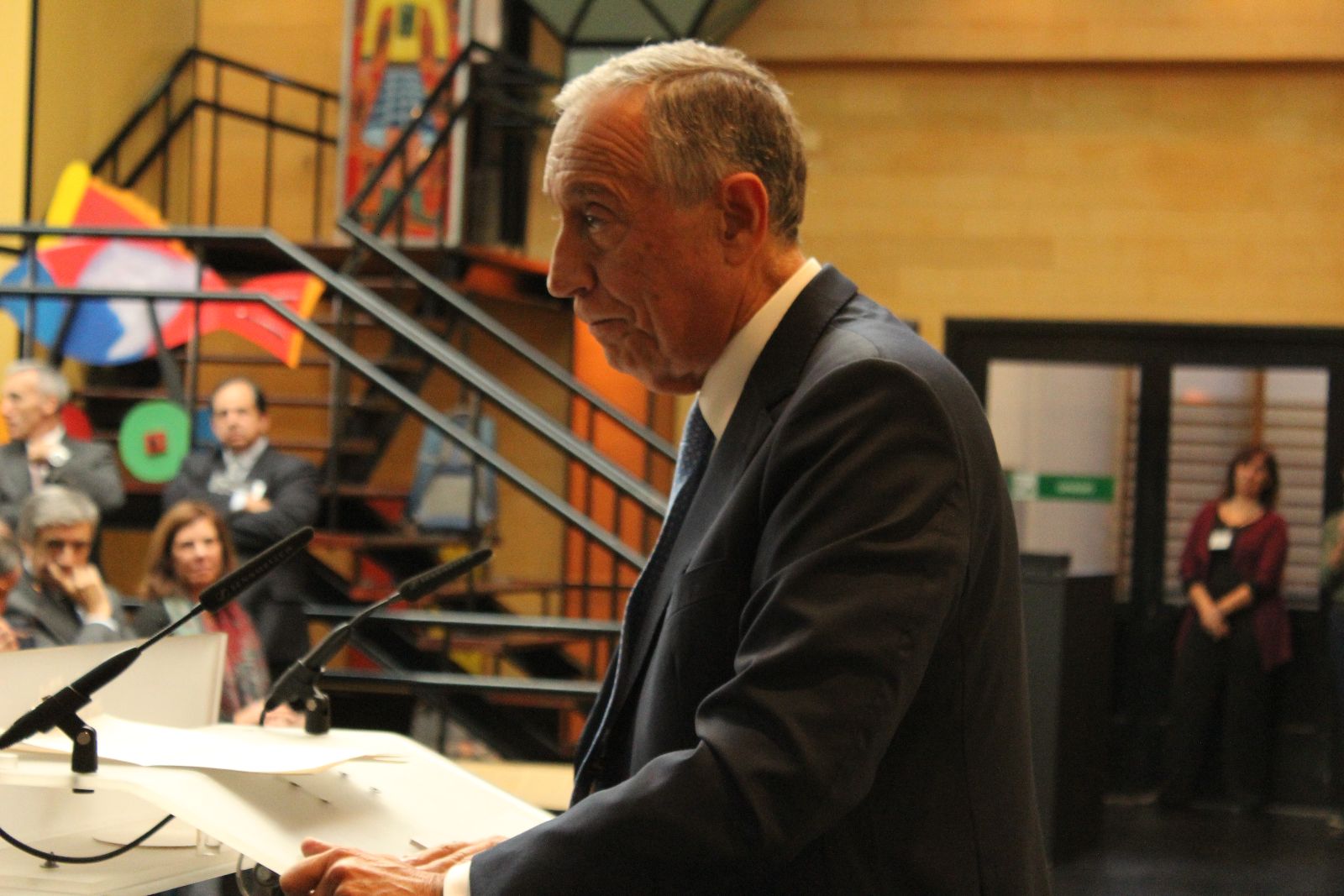 Presidente da República Marcelo Rebelo de Sousa visita a Fundação LIGA